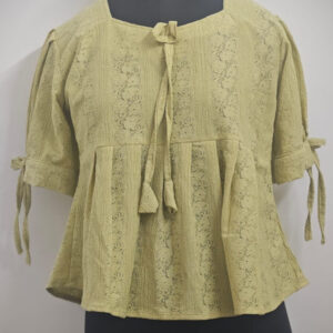 Golden Bloom Top