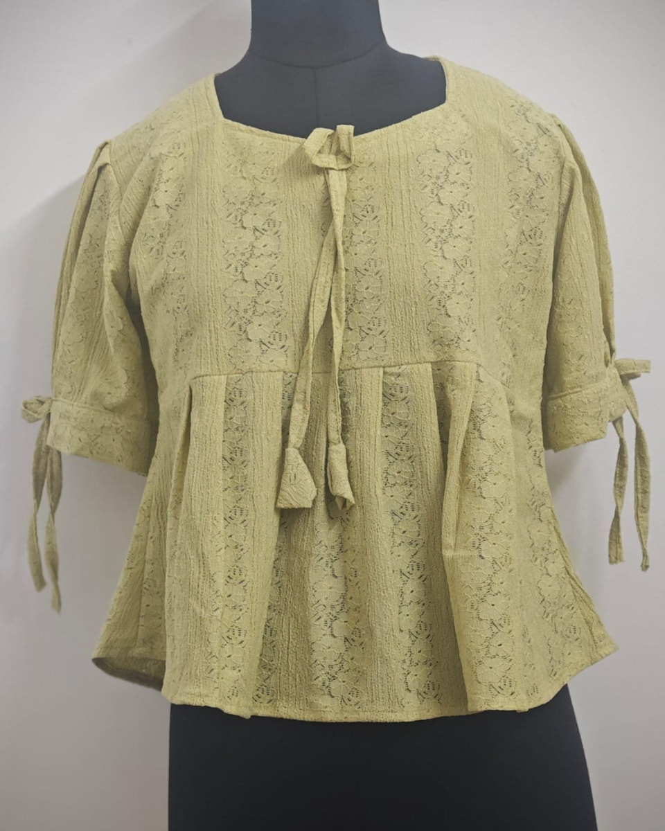 Golden Bloom Top